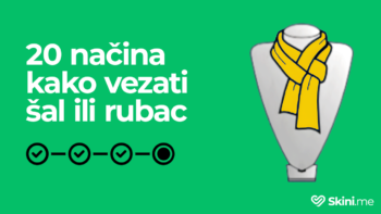 20 načina kako vezati šal ili rubac