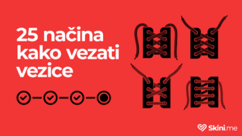 25 načina kako vezati vezice