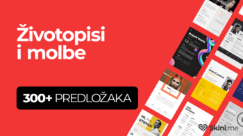 Životopis molba predložak